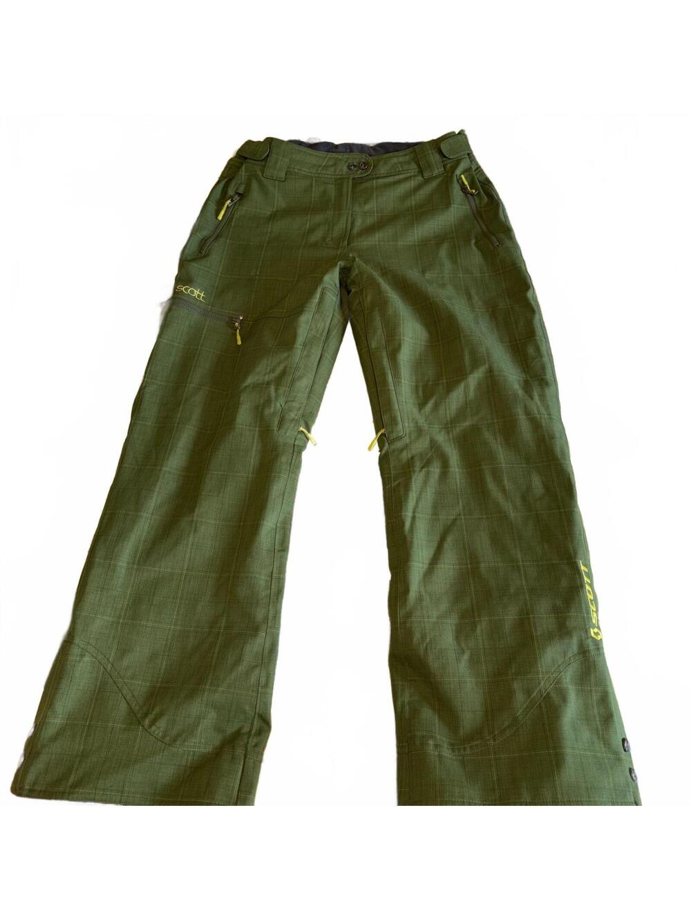 Scott Woman’s 8-10 L Snowboard / Ski Olive Green Outdoor Snow Pants Outerwear